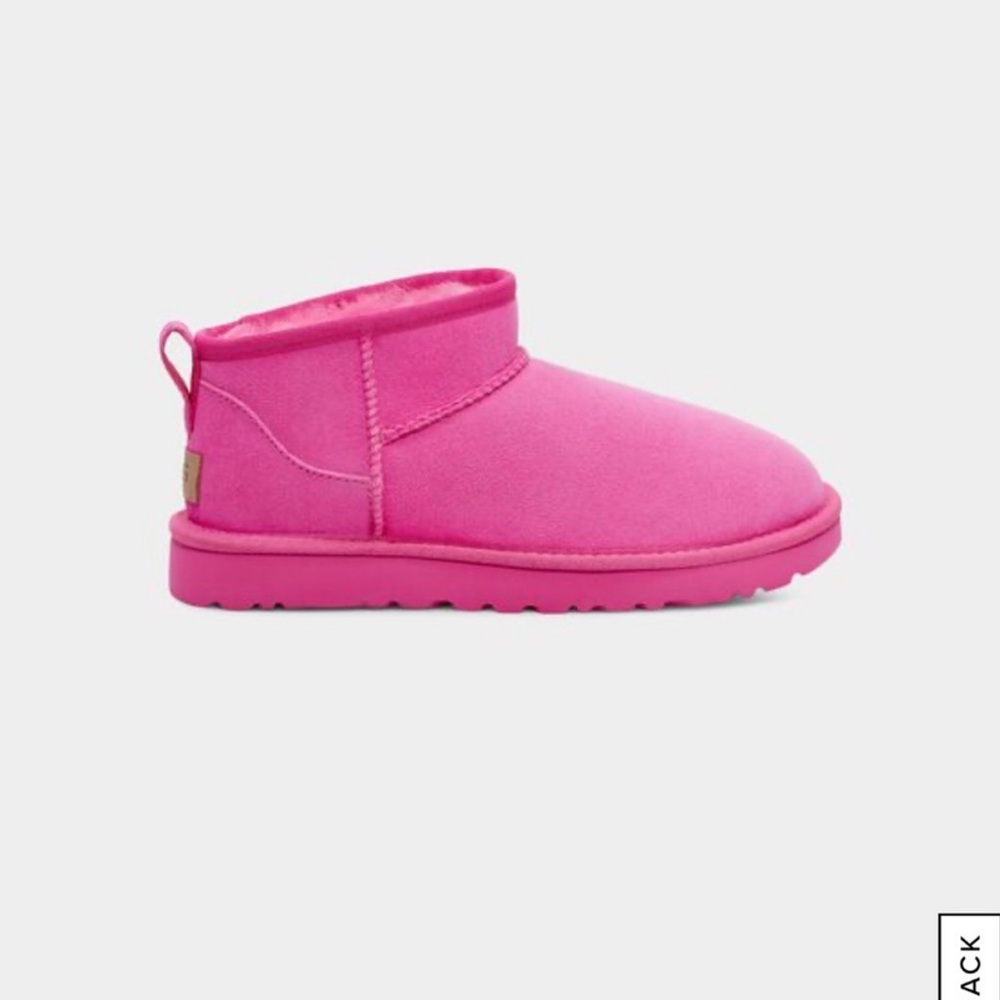 UGG Pink Ankle Boots